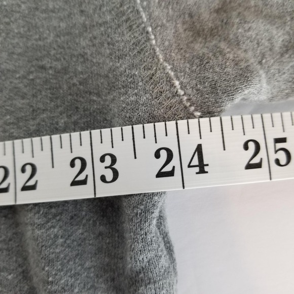 47 Brand OSU Cowboys Sweatshirt Large Gray Orange Cropped Hem College - Picture 11 of 12